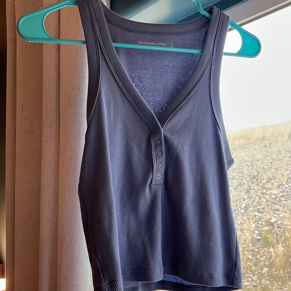 Like New A&F Soft Rib Tank